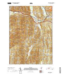 West Rutland 2021 topographic map thumbnail