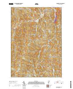 Woodstock South 2021 topographic map thumbnail