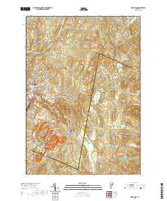 Barre East 2021 topographic map thumbnail