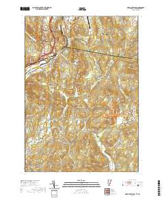 North Hartland 2021 topographic map thumbnail