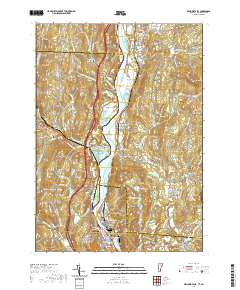 Bellows Falls 2021 topographic map thumbnail