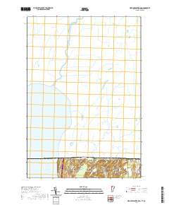 Highgate Center OE N 2021 topographic map thumbnail