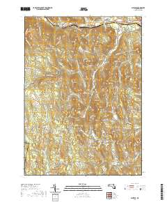Ashfield 2021 topographic map thumbnail