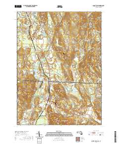 Ashley Falls 2021 topographic map thumbnail