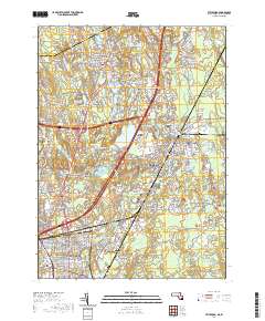Attleboro 2021 topographic map thumbnail