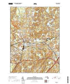 Ayer 2021 topographic map thumbnail