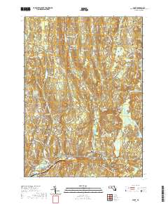 Barre 2021 topographic map thumbnail