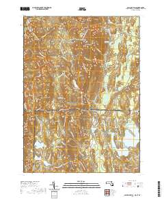 Bash Bish Falls 2021 topographic map thumbnail