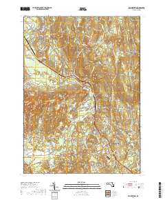 Belchertown 2021 topographic map thumbnail