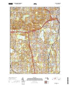 Blue Hills 2021 topographic map thumbnail