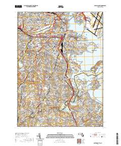 Boston South 2021 topographic map thumbnail