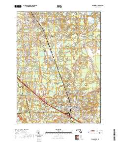 Bridgewater 2021 topographic map thumbnail