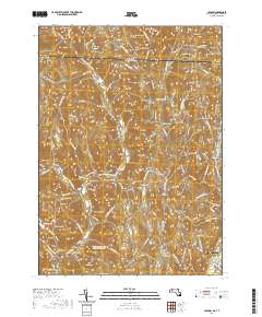 Colrain 2021 topographic map thumbnail