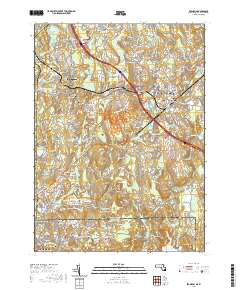 Franklin 2021 topographic map thumbnail