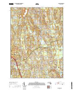 Holliston 2021 topographic map thumbnail