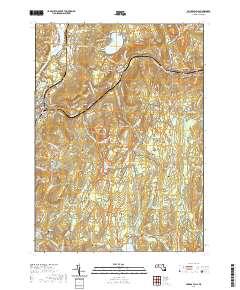 Millers Falls 2021 topographic map thumbnail