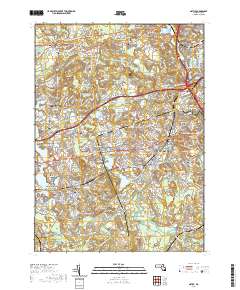 Natick 2021 topographic map thumbnail