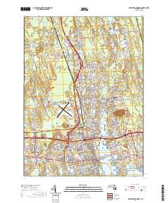 New Bedford North 2021 topographic map thumbnail