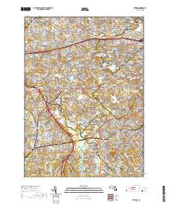 Newton 2021 topographic map thumbnail