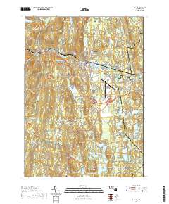 Orange 2021 topographic map thumbnail