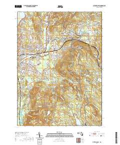 Pittsfield East 2021 topographic map thumbnail