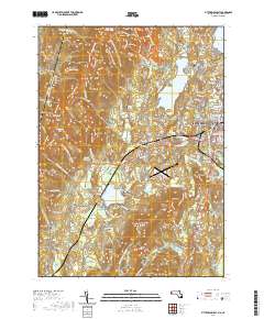Pittsfield West 2021 topographic map thumbnail