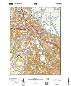 Plymouth 2021 topographic map thumbnail