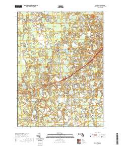 Plympton 2021 topographic map thumbnail