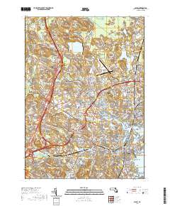Salem 2021 topographic map thumbnail