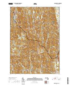Shelburne Falls 2021 topographic map thumbnail