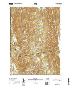 Shutesbury 2021 topographic map thumbnail