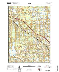 Snipatuit Pond 2021 topographic map thumbnail