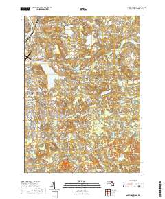 South Groveland 2021 topographic map thumbnail