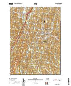 Southbridge 2021 topographic map thumbnail