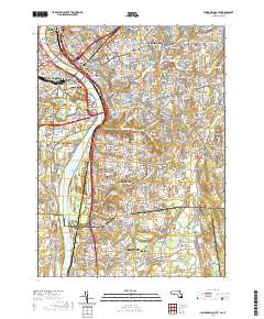 Springfield South 2021 topographic map thumbnail