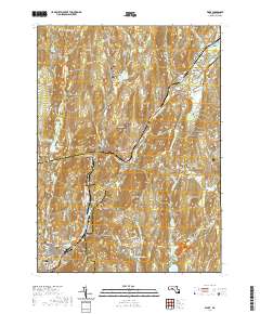 Ware 2021 topographic map thumbnail