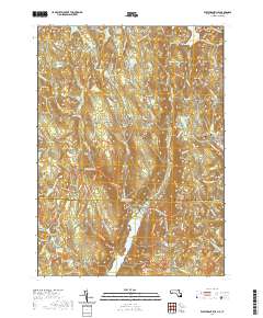 West Granville 2021 topographic map thumbnail
