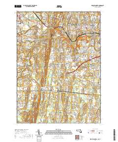 West Springfield 2021 topographic map thumbnail