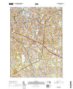 Weymouth 2021 topographic map thumbnail