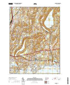 Branford 2021 topographic map thumbnail