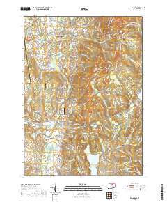 Ellington 2021 topographic map thumbnail