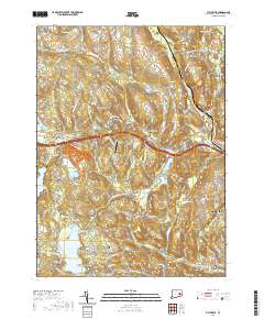Fitchville 2021 topographic map thumbnail