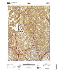 Glenville 2021 topographic map thumbnail