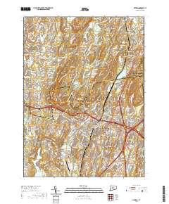 Meriden 2021 topographic map thumbnail
