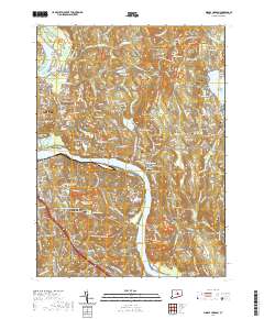 Middle Haddam 2021 topographic map thumbnail
