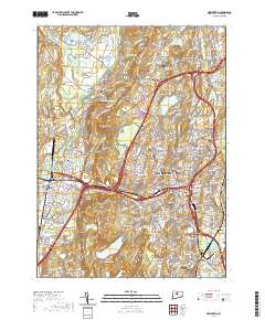 New Britain 2021 topographic map thumbnail