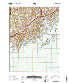 Norwalk South 2021 topographic map thumbnail