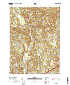 Old Mystic 2021 topographic map thumbnail