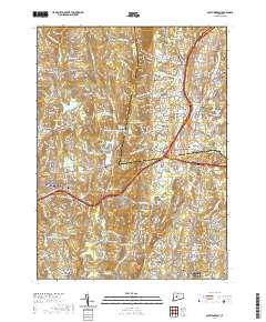 Southington 2021 topographic map thumbnail