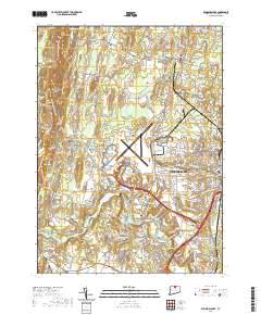 Windsor Locks 2021 topographic map thumbnail